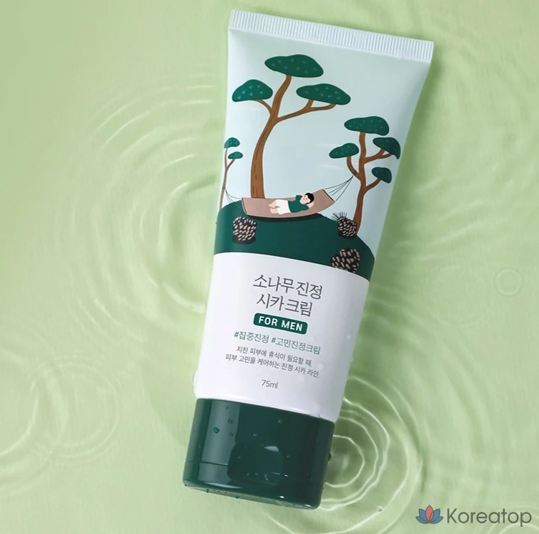 Крем Round Lab For Men Pine Tree Calming Cica Cream, 75 мл, 1 шт.