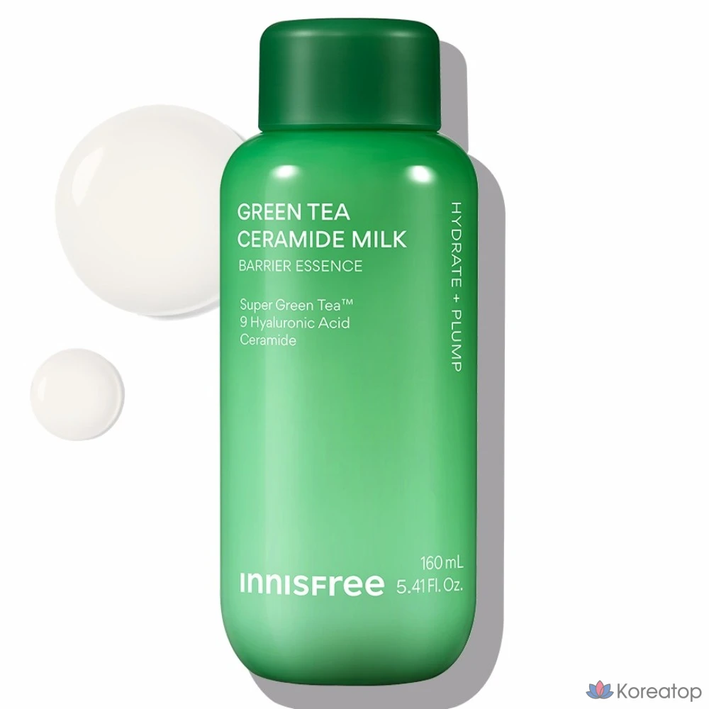 Эссенция Innisfree Green Tea Ceramide Milk Essence, 160 мл, 1 шт.