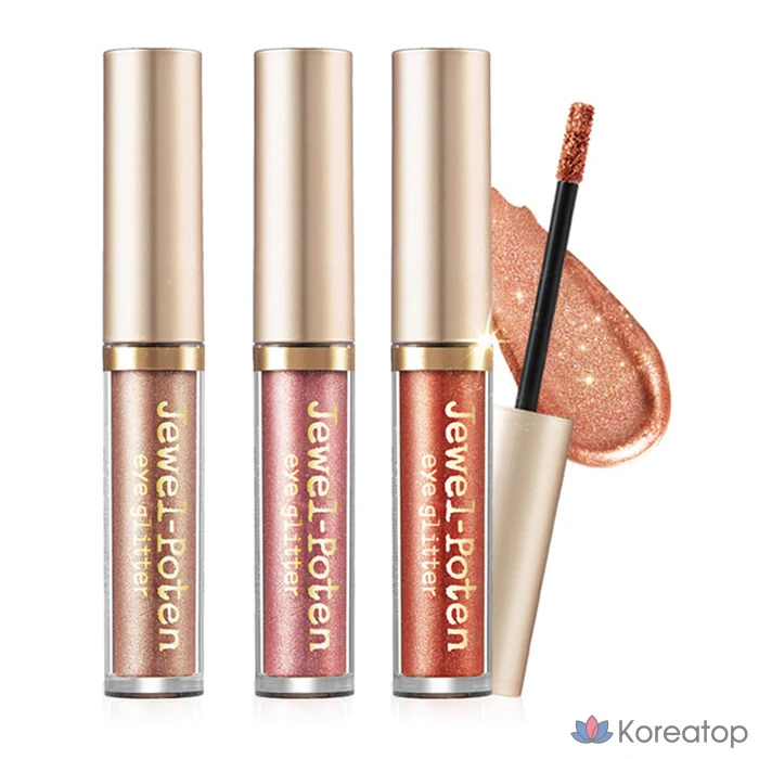 Тинт для губ Mqny Jewel Potent Eye Glitter, оттенок Diamond, 1 шт.