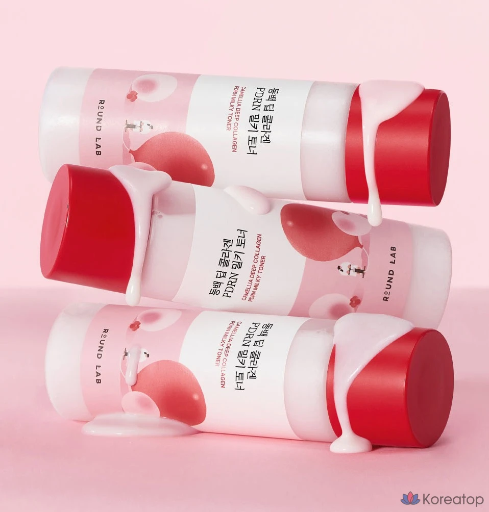 Тонер Round Lab Camellia Deep Collagen PDRN Milky Toner, 150 мл, 1 шт.