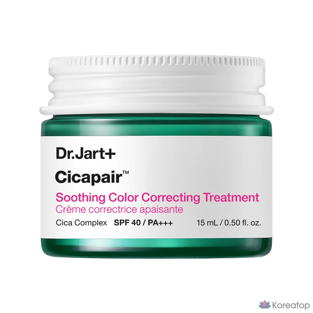 Корректирующее средство Dr. Jart+ Cicapair Soothing Color Correcting Treatment, 15 мл, 1 шт.