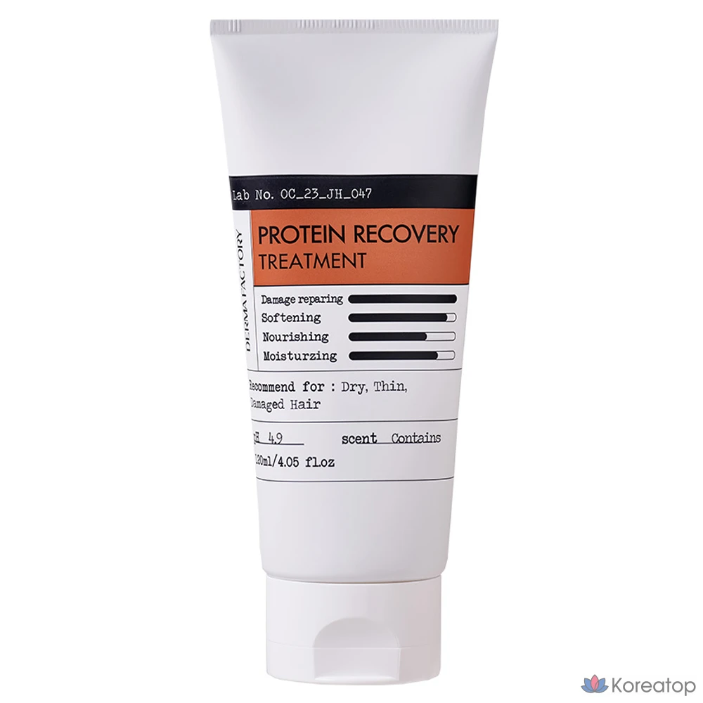 Кондиционер для волос Derma Factory Protein Recovery Hair Treatment, 120 мл, 1 шт.