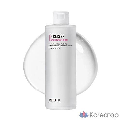 Тонер Rovectin Cica Care Balancing Toner, 260 мл, 1 шт.