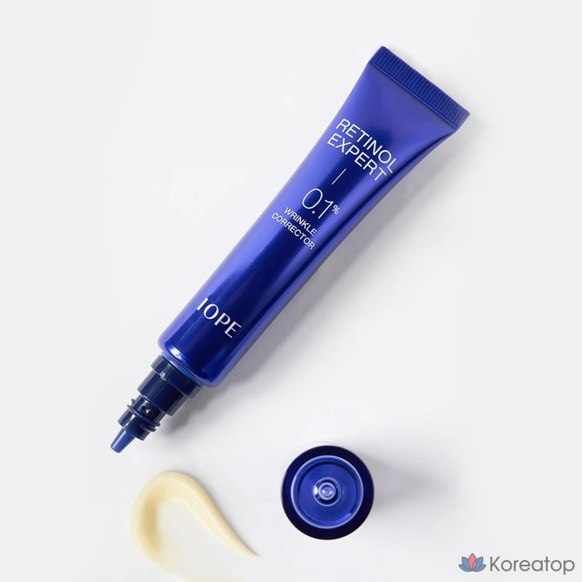Набор для ухода IOPE Retinol Expert 0.1% Wrinkle Corrector Essence 4-piece Set + Super Vital Sample 5-piece Set, 1 шт.