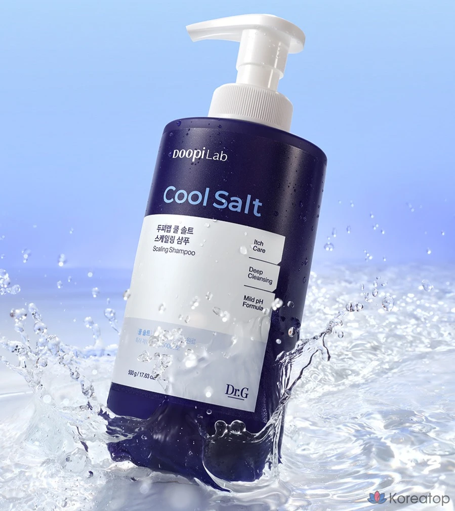 Шампунь для кожи головы Dr. G Derma Lab Cool Salt Scaling Shampoo, 500 г, 1 шт.