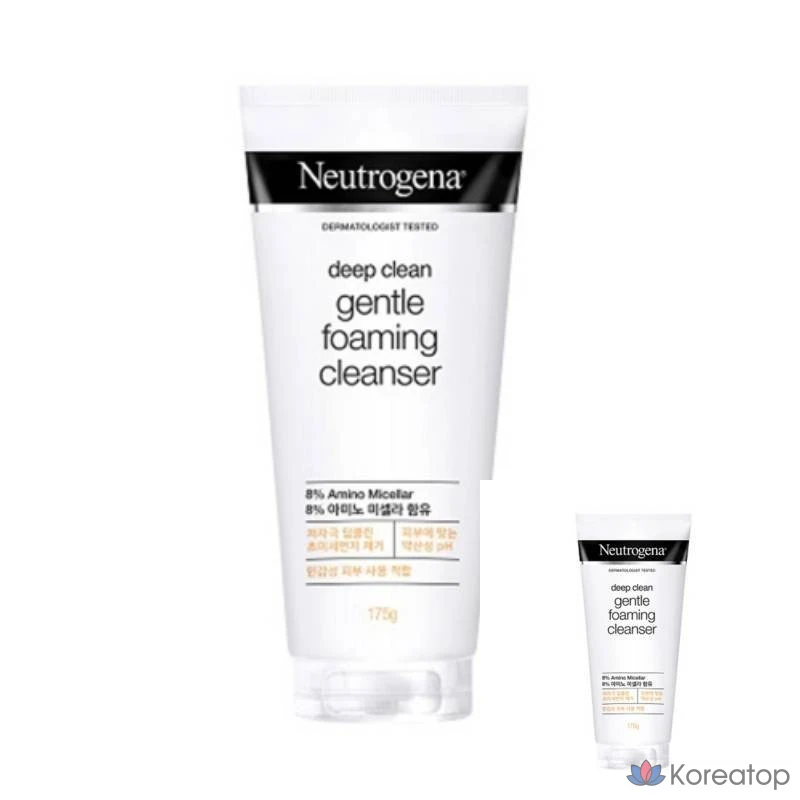Очищающая пенка Neutrogena Deep Clean Gentle Foaming Cleanser, 175 г, 1 шт., фото 4