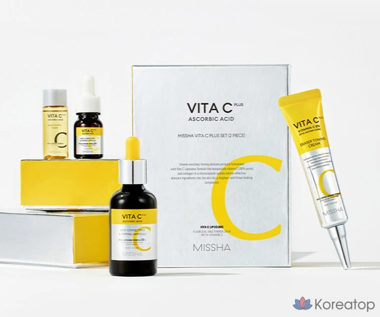 Набор для ухода Missha Vita C Plus Jatty C 2-piece Set, 1 шт.