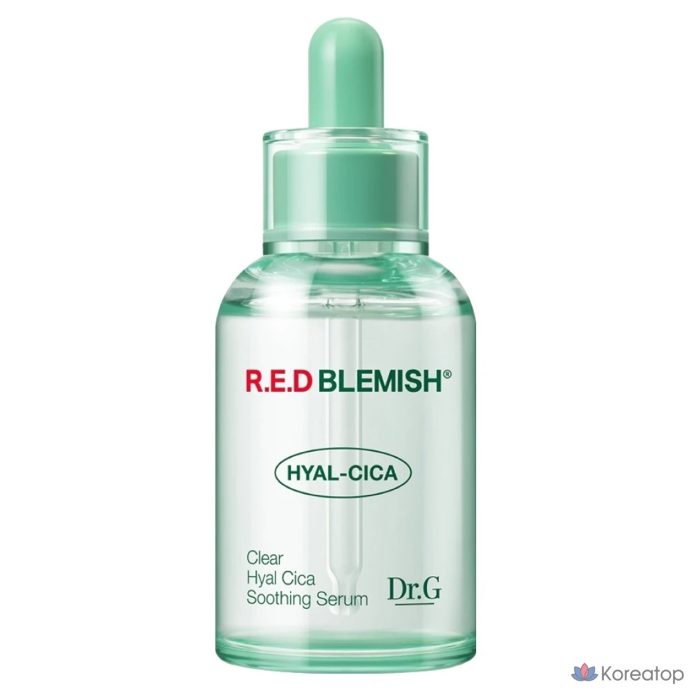 Сыворотка Dr. G Red Blemish Clear Hyal Cica Soothing Serum, 50 мл, 1 шт.