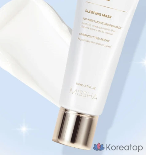 Спальная маска для лица Missha Cell Renew Snail Sleeping Mask, 110 мл, 5 шт., фото 2