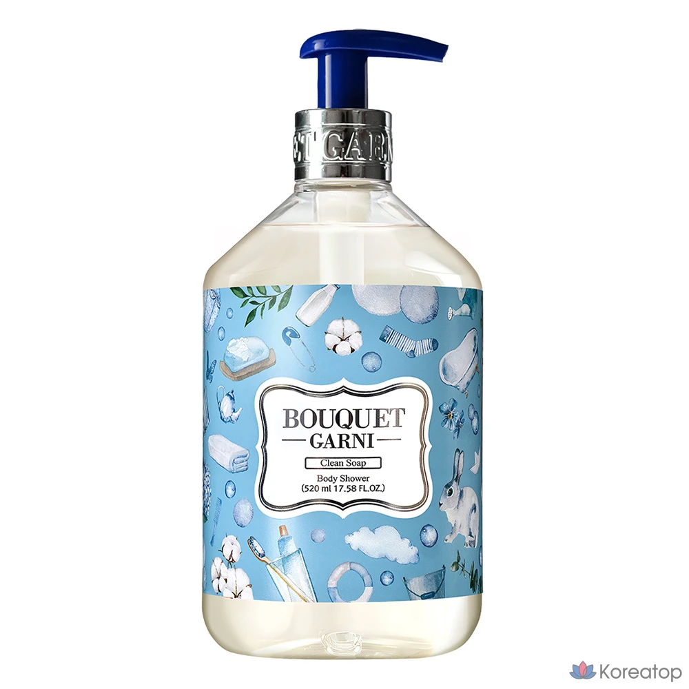 Гель для душа Bouquet garni Clean Soap, 520 мл, 1 шт.
