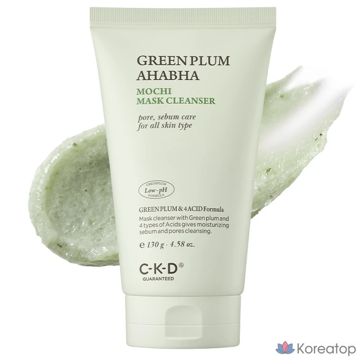 Пенка для умывания CKD Chong Kun Dang Green Plum AHA Foam Cleanser, 130 г, 1 шт.