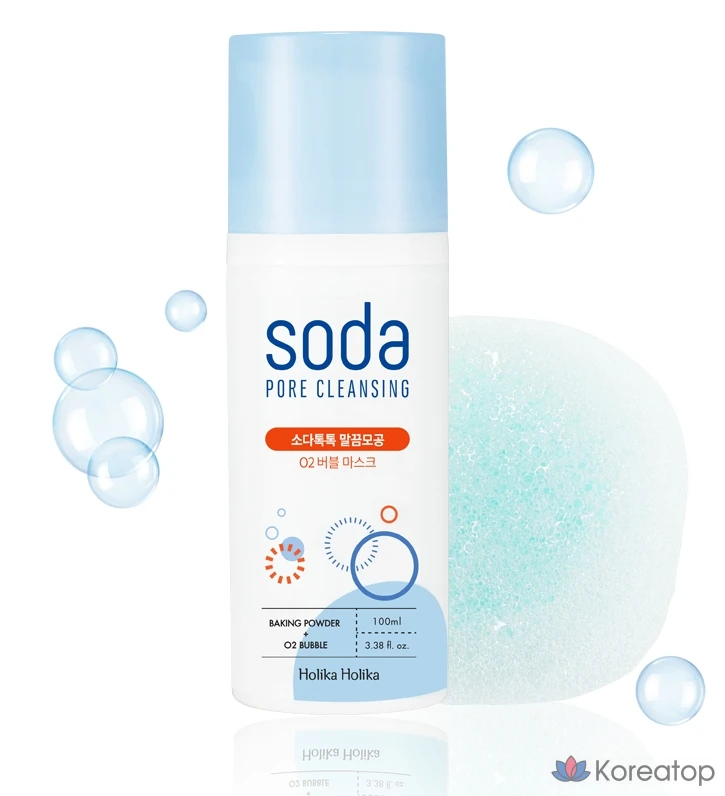 Очищающая пенка Holika Holika Soda Tock Tock Bubble Mask Cleansing Foam, 100 мл, 1 шт.