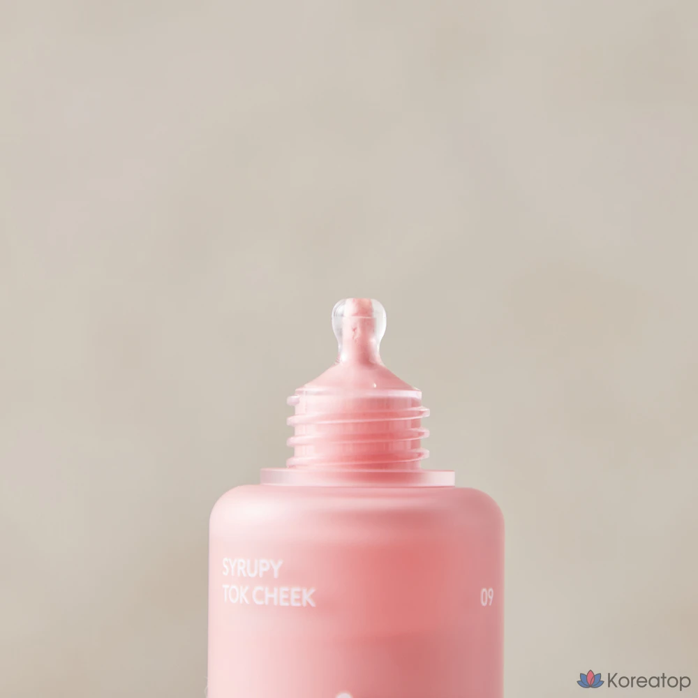 Тинт для губ Peripera Syrup Tok Cheek, оттенок 009 Milky Peach, 1 шт., фото 4