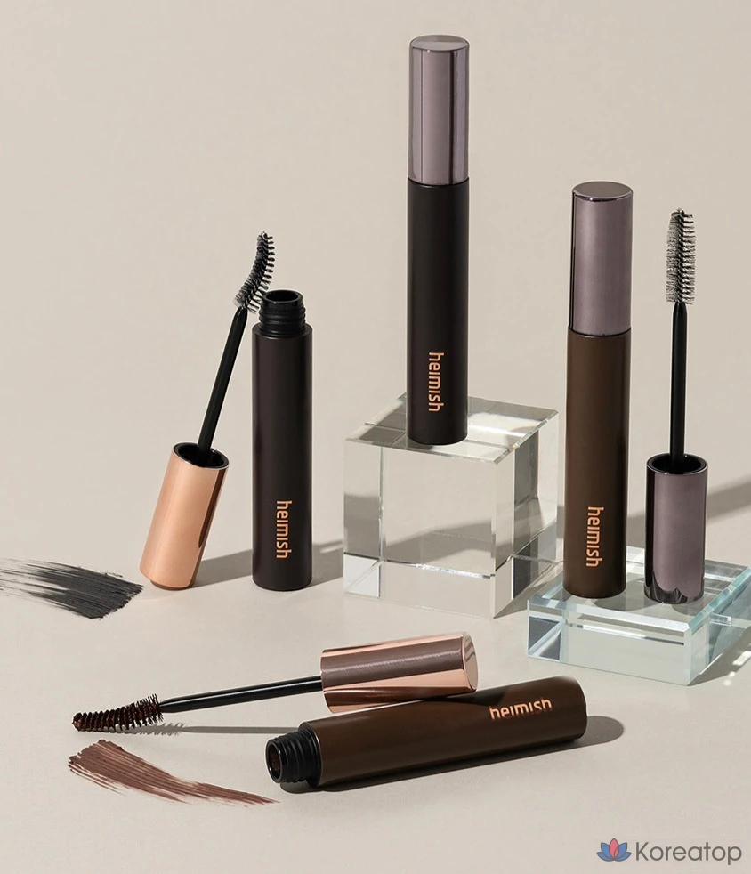 Тушь для ресниц Heimish Dailism Smudge Stop Mascara Curling, оттенок Brown, 9 г, 1 шт., фото 4