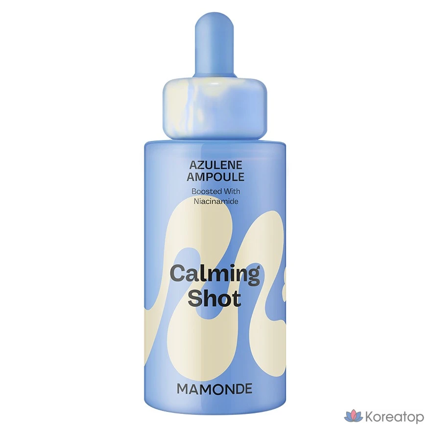 Ампульная сыворотка Mamonde Calming Shot Azulene Moisture Ampoule, 50 мл, 1 шт.