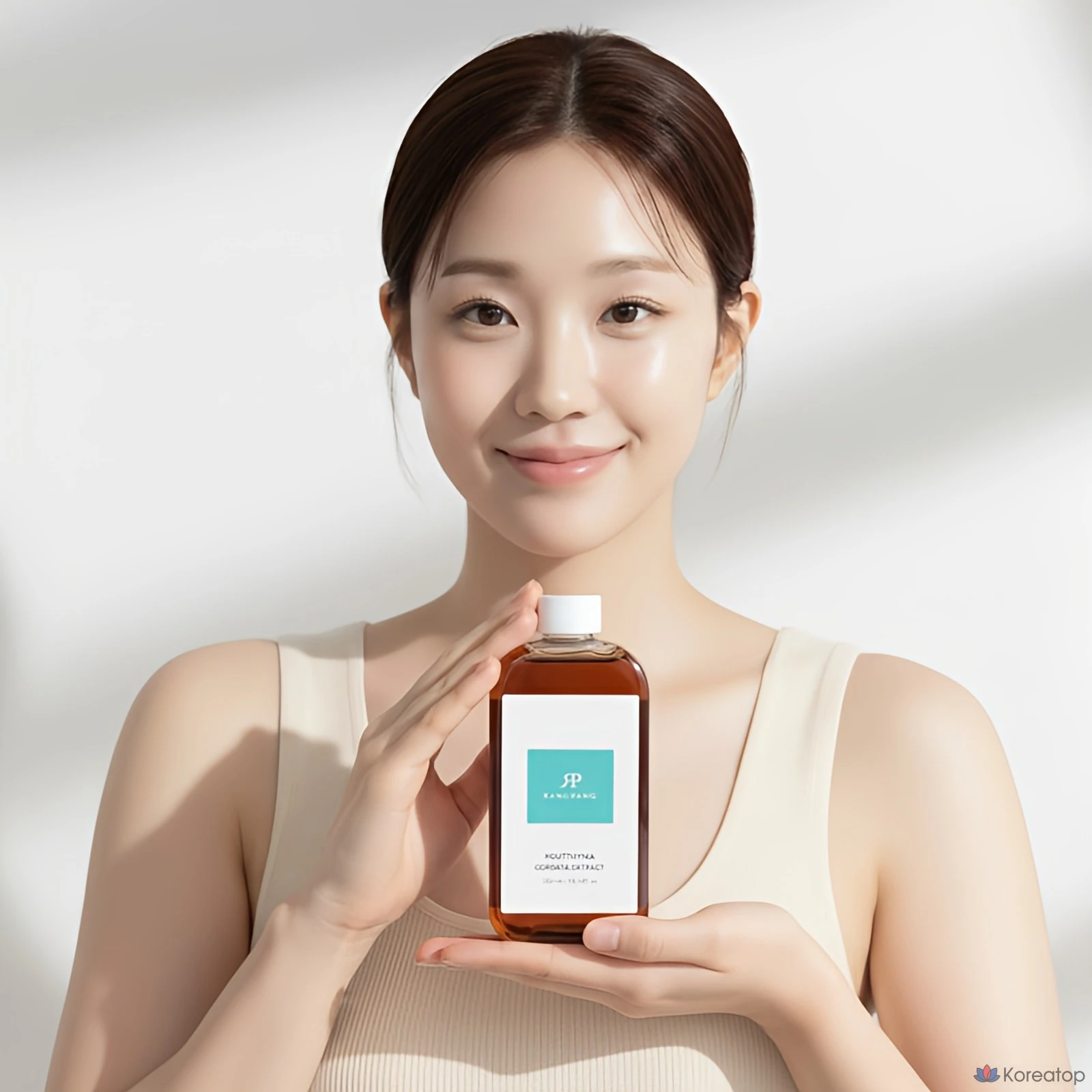 Тонер Heart percent Rangpang Houttuynia Cordata Extract 100% Soothing Toner, 300 мл, 1 шт., фото 5
