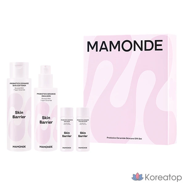 Набор для ухода Mamonde Probiotics Ceramide Skin Softener + Emulsion 2-piece Set, 1 шт.