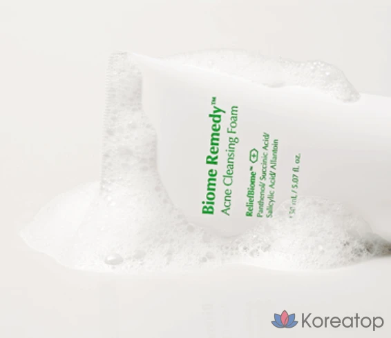 Очищающая пенка UIQ Biome Remedy Acne Cleansing Foam, 150 мл, 1 шт., фото 3