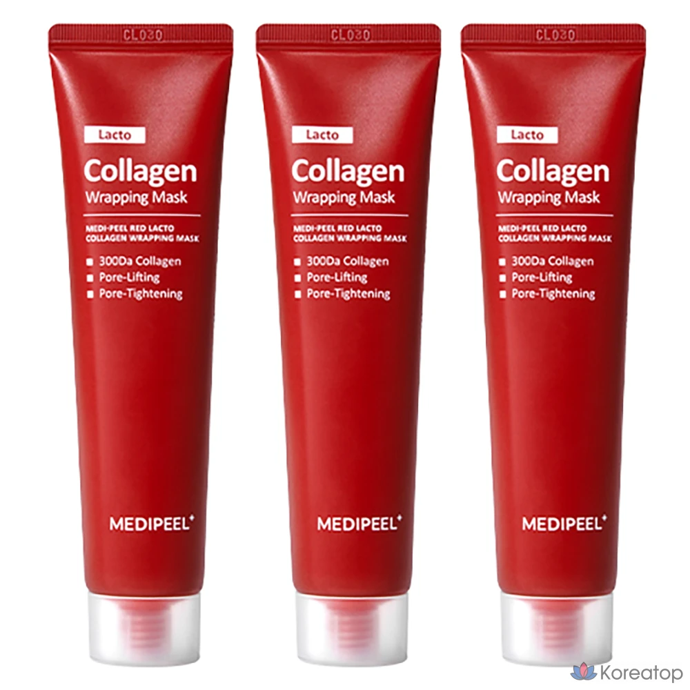 Обертывающая маска Medi-Peel Red Lacto Collagen Wrapping Mask, 70 мл, 3 шт.