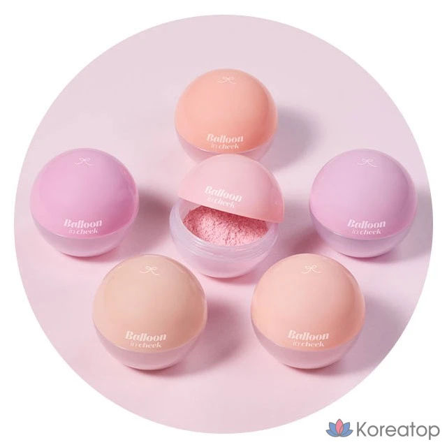 Блушер Etude House Balloon In Cheek Blusher, оттенок Baby Yogurt, 6 г, 1 шт., фото 8