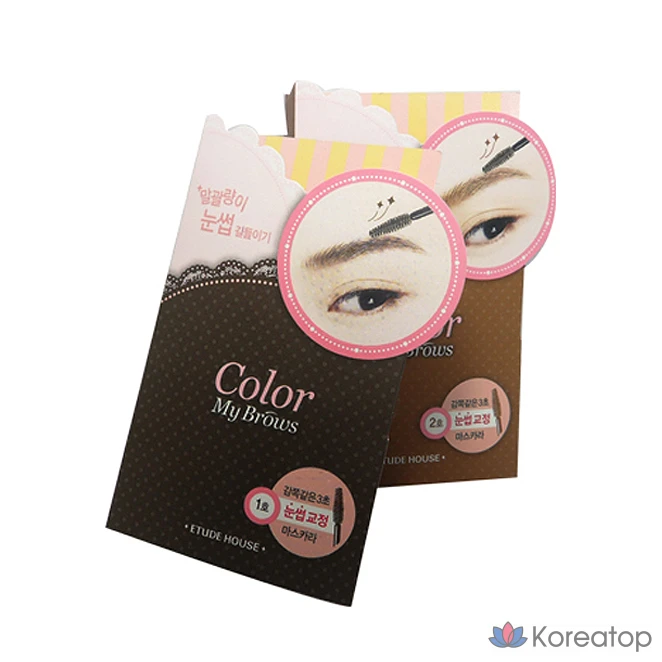 Брау кара Etude House Soon Jung False Brow Cara, оттенок 1 Rich Brown, 4,5 г, 1 шт.
