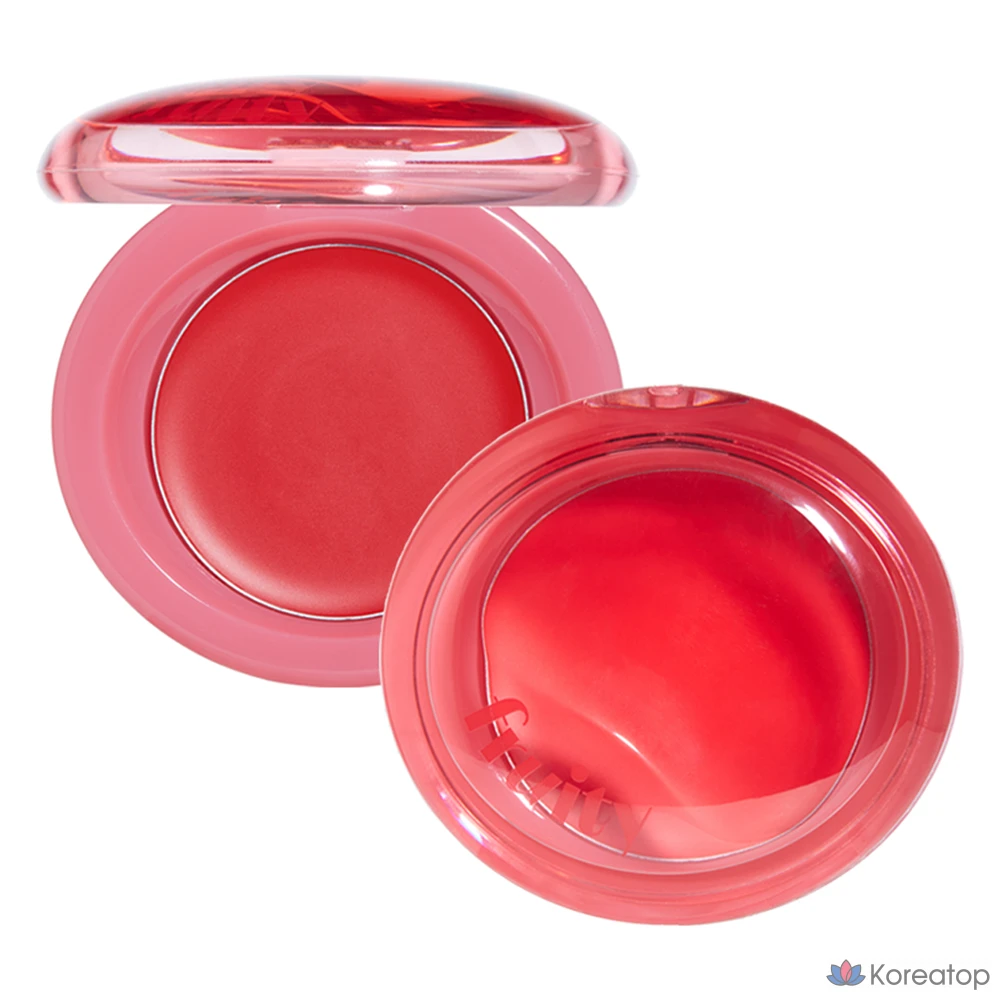 Бальзам для губ и щёк Etude House Fruit Lip & Cheek Blur Balm, оттенок 01 Red Tomato, 1 шт.