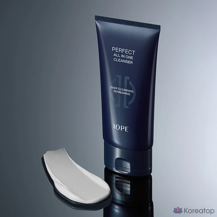 Очищающее средство IOPE Men Perfect Clean All-in-One Cleanser, 125 г, 1 шт.