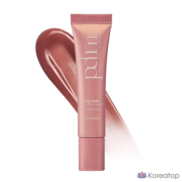 Питательная сыворотка для губ Klavuu Nourishing Care Pearl PDRN Lip Serum, оттенок Fig Jam, 12 г, 1 шт., фото 2