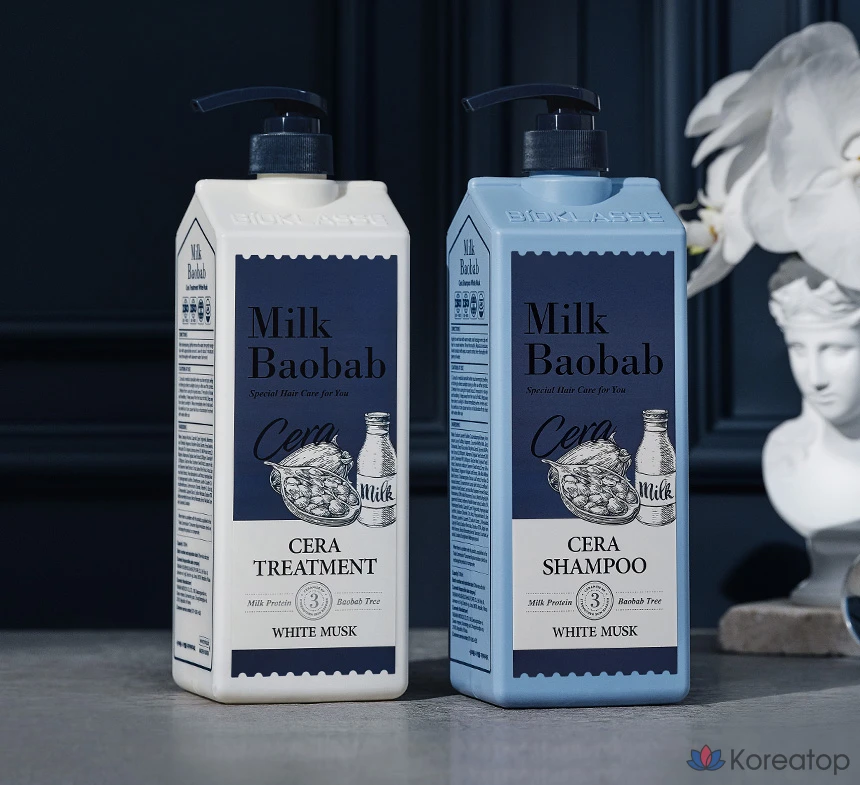 Кондиционер для волос Milk Baobab Cera Treatment White Musk, 1.2 л, 1 шт.