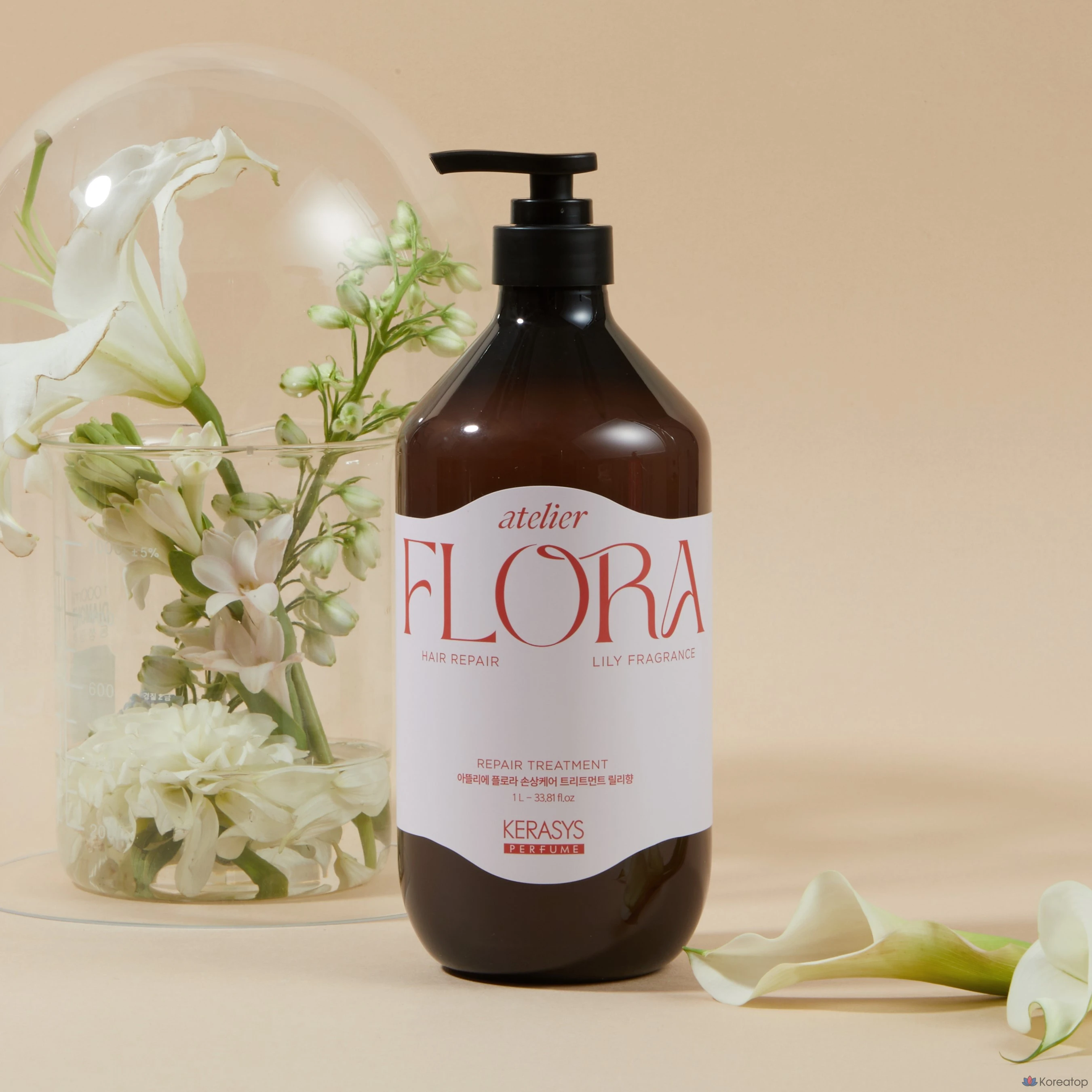 Кондиционер для волос KeraSys Perfume Atelier Flora, 1 л, 1 шт.