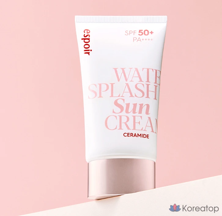 Солнцезащитный крем Espoir Water Splash Ceramide Sun Cream SPF50+ PA++++, 60 мл + 30 мл, 1 шт.