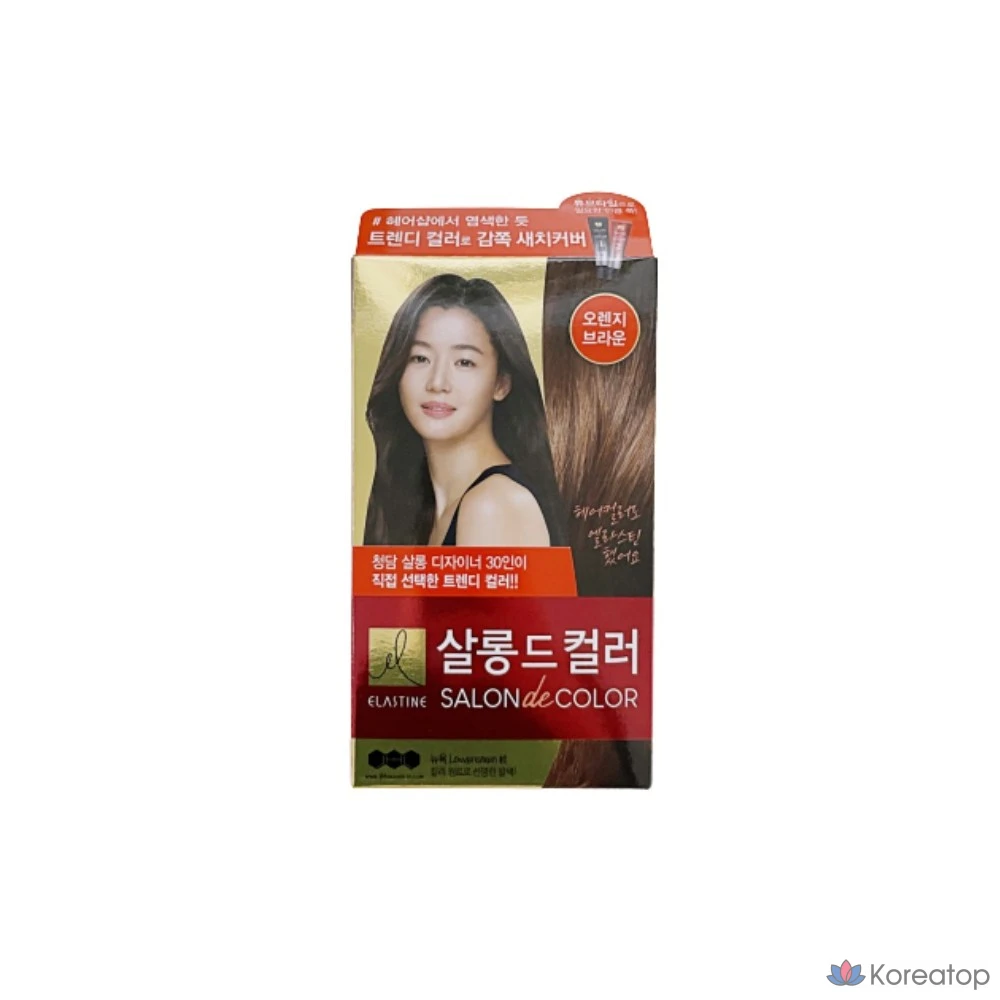 Краска для волос Elastine Salon de Color, оттенок Orange Brown, 100 г, 1 шт.