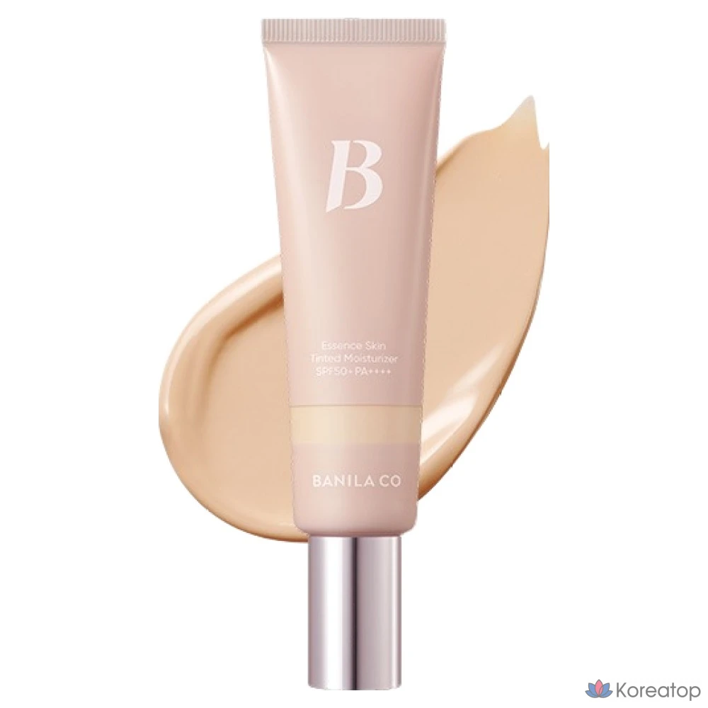 Тонер BANILA CO Essence Skin Tone Up BB Tinted Moisturizer Cream SPF50+ PA++++, оттенок 02 Vanilla, 35 мл, 1 шт.