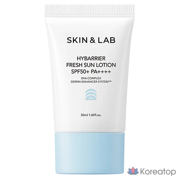Солнцезащитный крем SKIN&LAB High Barrier Fresh Sun Lotion SPF50+ PA++++, 50 мл, 1 шт.