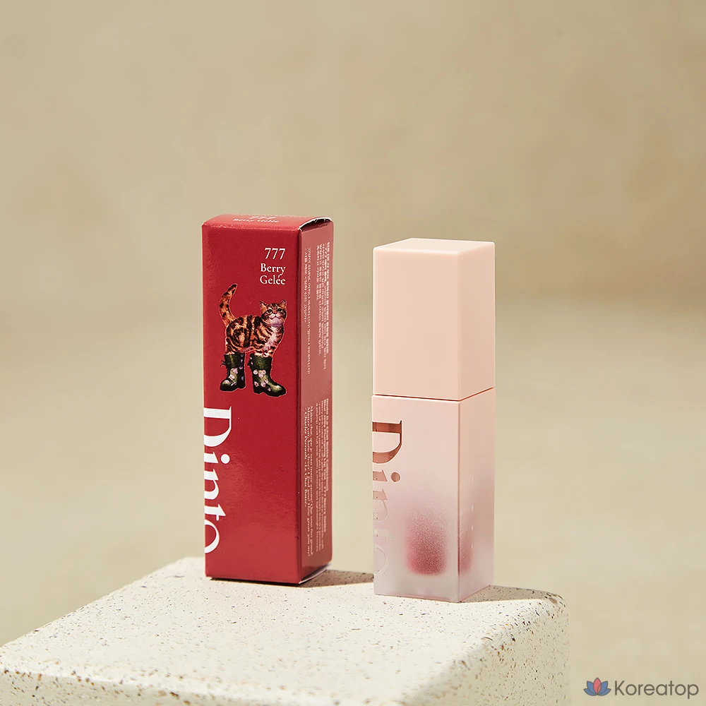 Тинт для губ Dinto Blur Jelly Plumping Lip Tint, оттенок 777 Berry Julep, 3.5 г, 1 шт.