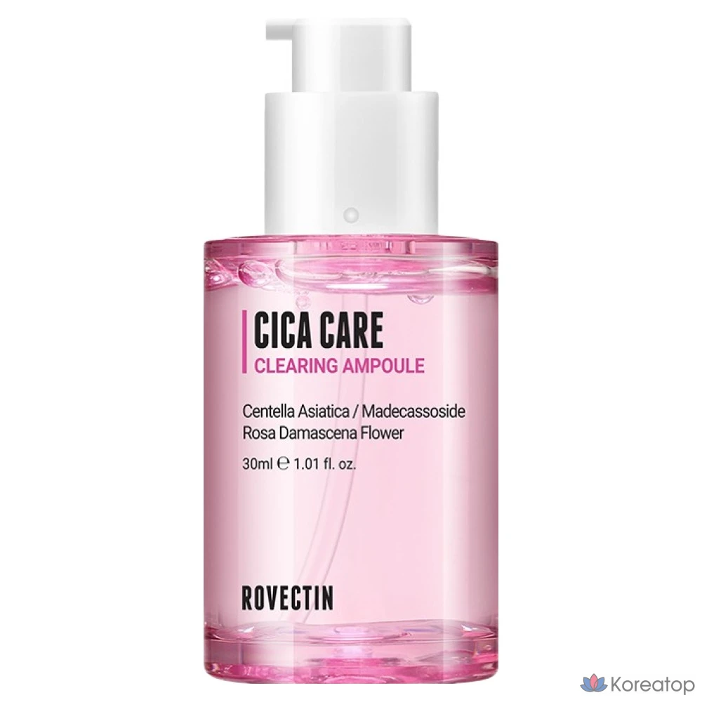 Ампульная сыворотка Rovectin Cica Care Clearing Ampoule, 30 мл, 1 шт.