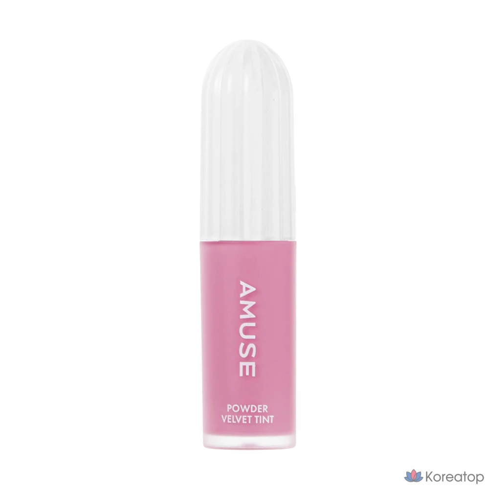 Тинт для губ AMUSE Powder Velvet Tint, оттенок 07 Salty Grape, 1 шт.