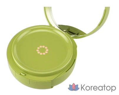 Кушон Unleashia Satin Wear Healthy Green Cushion, оттенок 21N Evernean, 15 г, 1 шт.