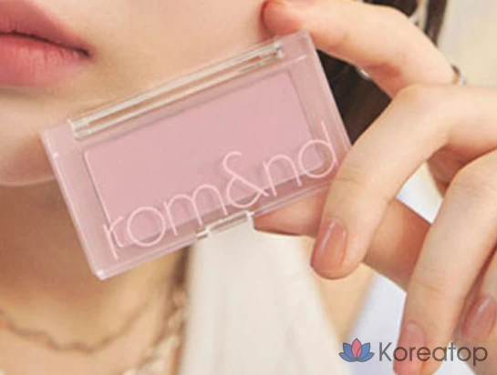 Блушер для щек ROM&ND Better Than Cheek Blusher, оттенок N02 Vine Nude, 4 г, 1 шт., фото 2