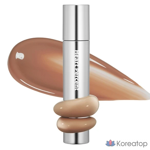 Тинт для губ Heart percent Dot On Mood One Way Glowy Lip Tint, оттенок 07 Muted Caramel, 4 г, 1 шт.