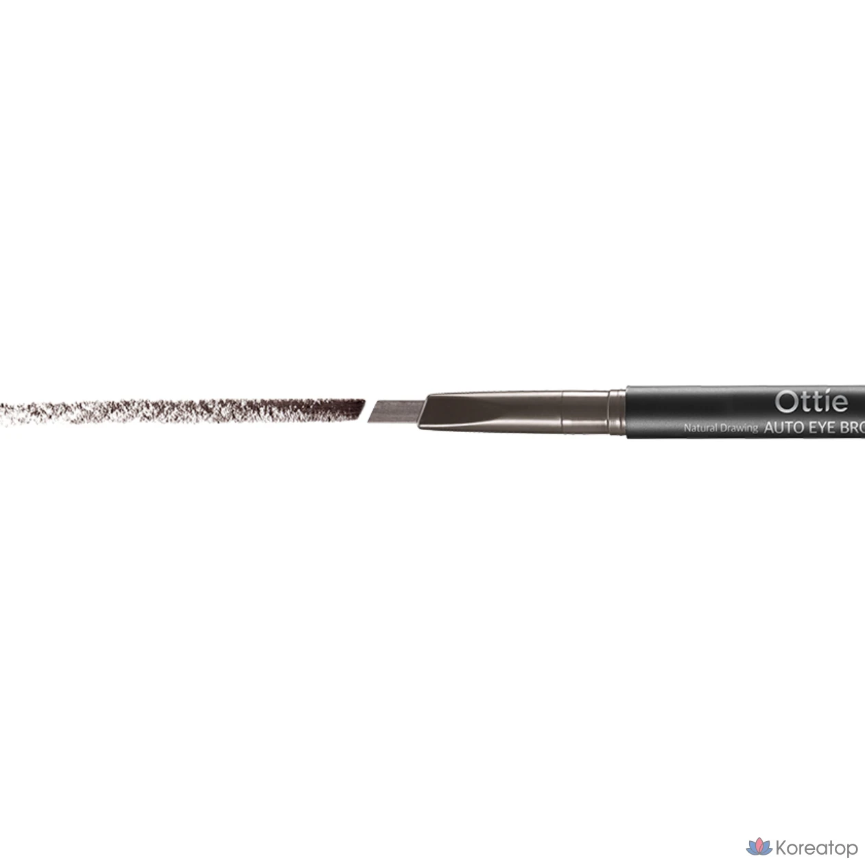 Карандаш для бровей Ottie Natural Drawing Eyebrow Pencil, оттенок 03 Gray Brown, 1 шт.