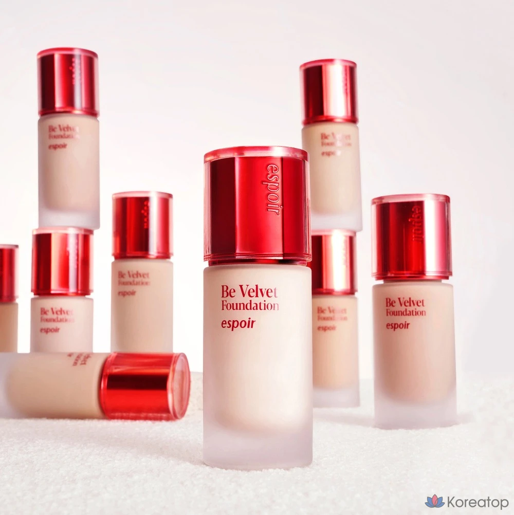 Тональный крем Espoir Be Velvet Foundation SPF22 PA++, оттенок 25N Neutral Tan, 30 г, 1 шт., фото 4