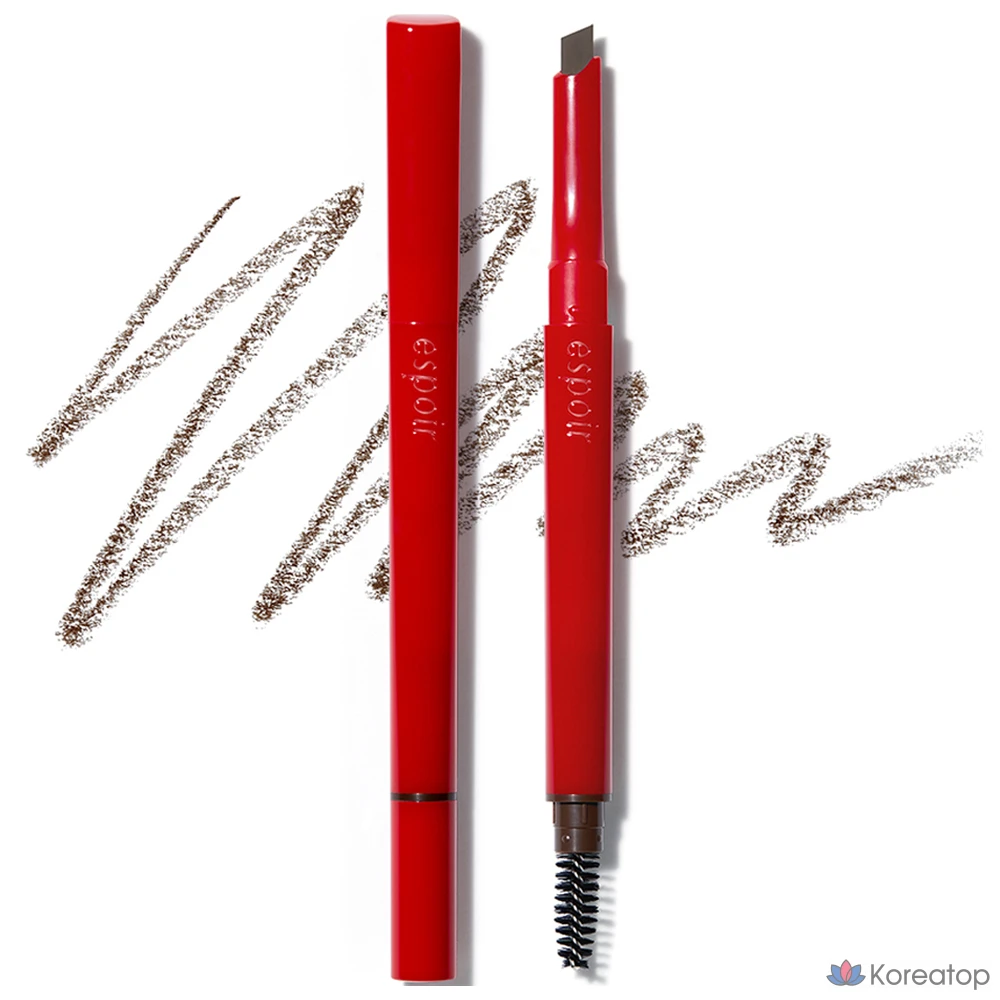 Автоматический карандаш для бровей Espoir The Brow Easy Shaping Auto Pencil, оттенок 1 Classic Brown, 0.2 г, 1 шт.