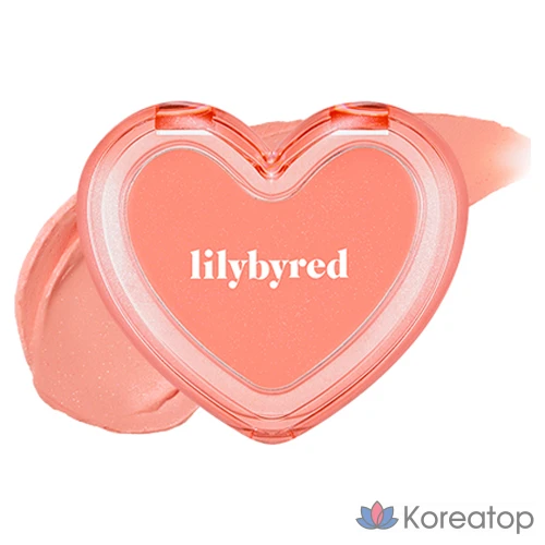 Румяна Lilybyred Love Beam Sherbet Cheek, оттенок 01 Apricot Topping, 3.5 г, 1 шт.