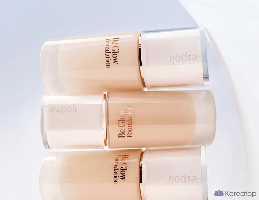 Тонер Espoir Be Glow Foundation SPF27 PA++, оттенок 22C Cool Petal, 30 г, 1 шт., фото 7