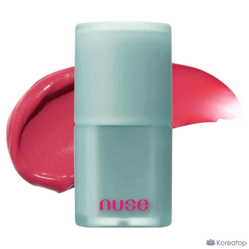 Тинт для губ nuse Mousse Ritual, оттенок 01 Kitsch Pink, 4.5 г, 1 шт.