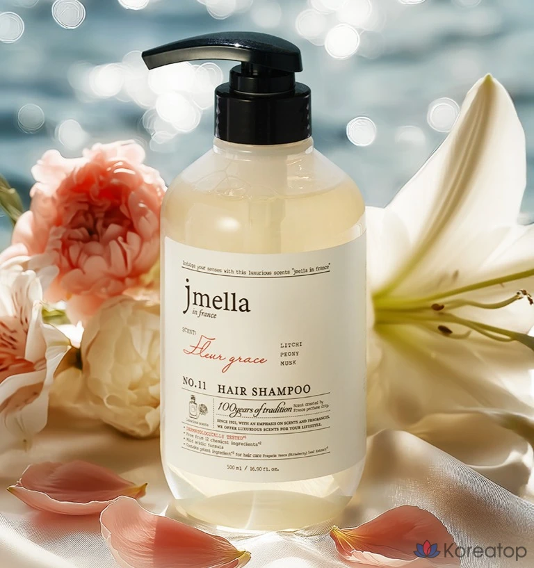 Шампунь Jmella In France Fleur Grace Hair Shampoo Rich & Peony, 1 л, 1 шт., фото 2