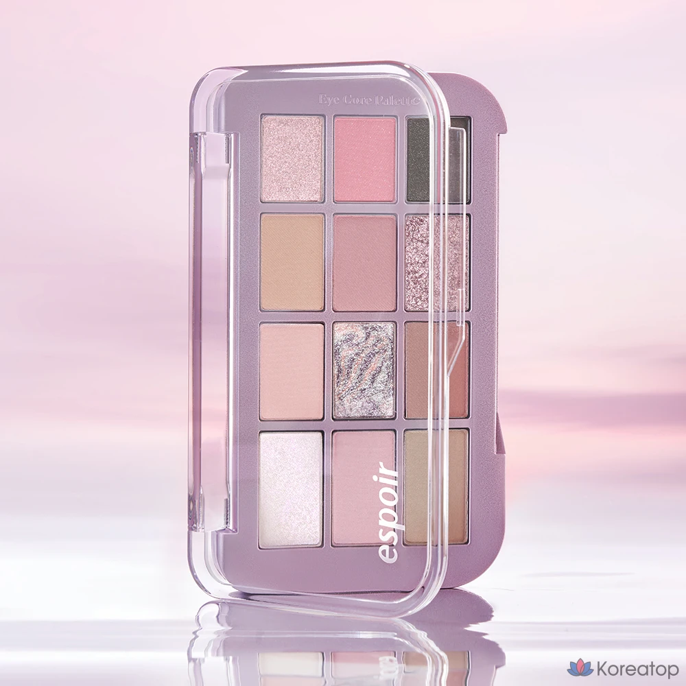 Палетка для век Espoir Eye Core Palette, оттенок 10 Midnight Shell, 1 шт.