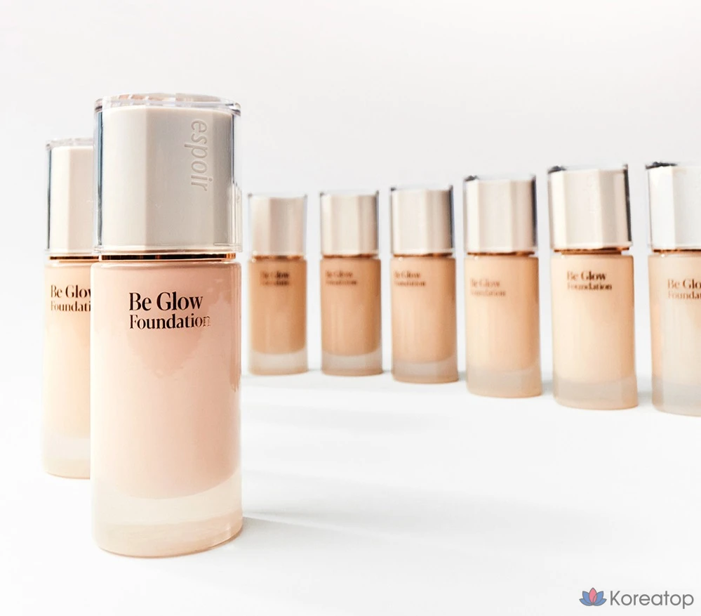 Тонер Espoir Be Glow Foundation SPF27 PA++, оттенок 22C Cool Petal, 30 г, 1 шт., фото 8