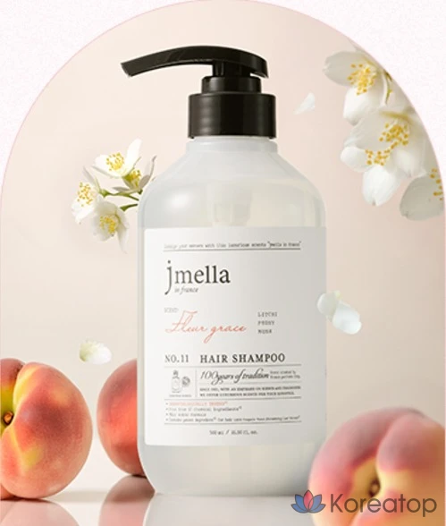Шампунь Jmella In France Fleur Grace Hair Shampoo Rich & Peony, 1 л, 1 шт., фото 3